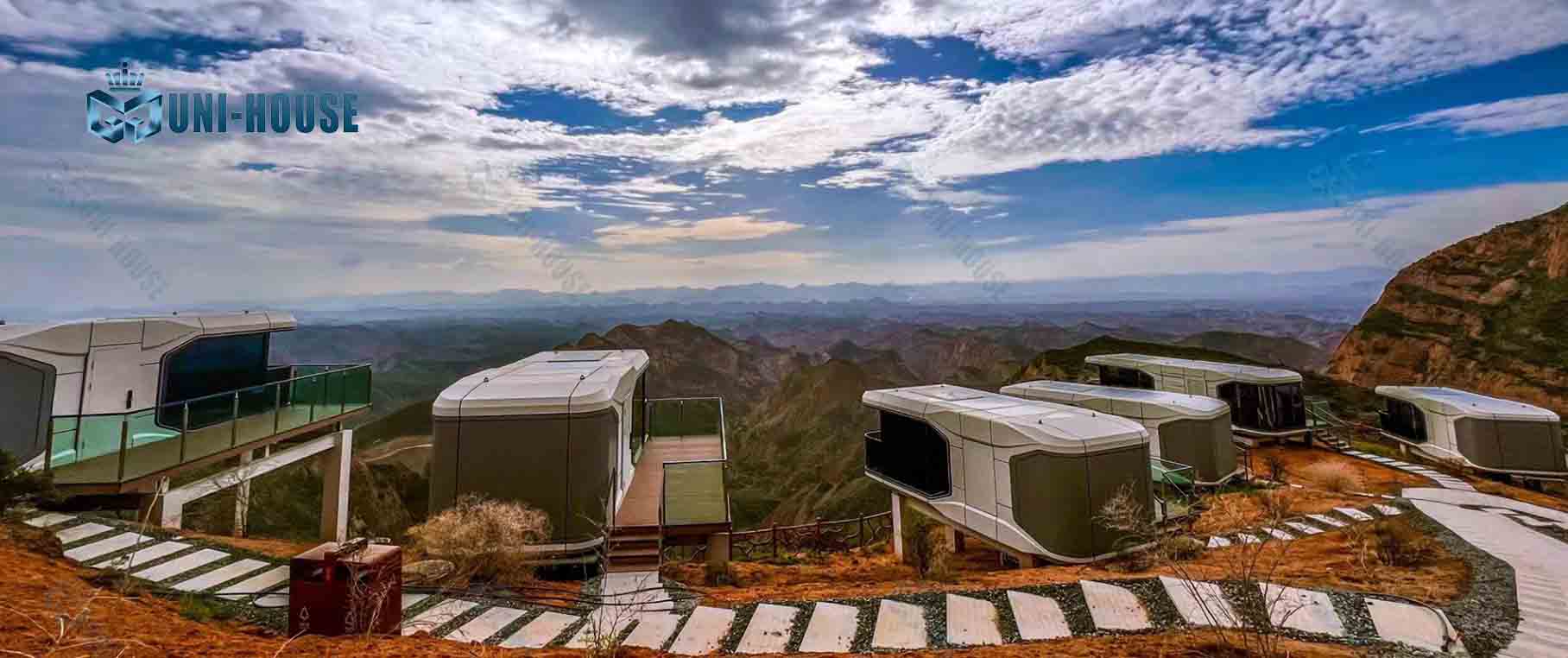 prefab  living space capsule