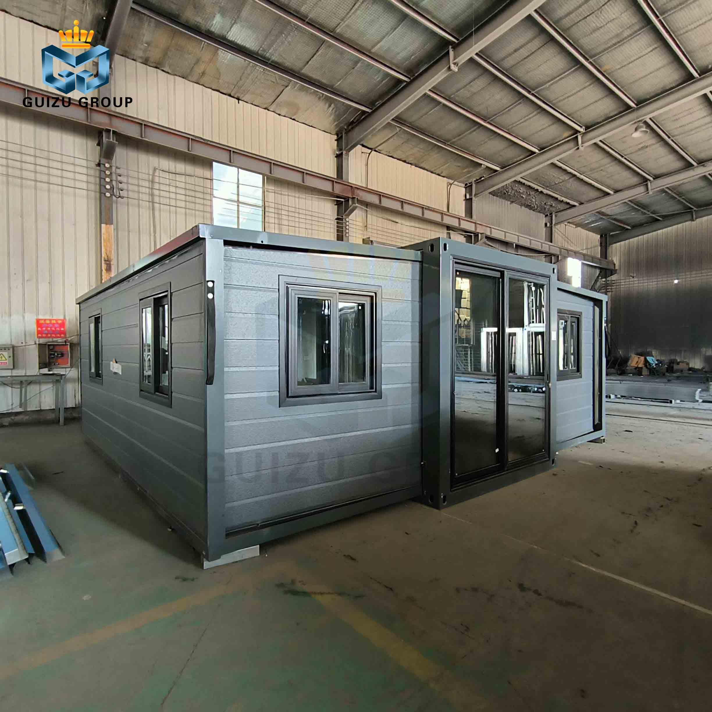 Prefab modular expandable container houses 