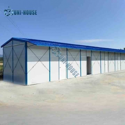 K Type Light Steel Structure Prefab House for Construction Site