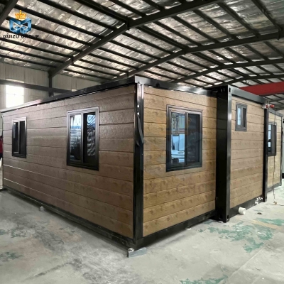 Portable  prefab  Steel Structure foldable expandable container house