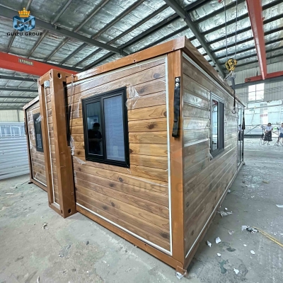 Luxury villas  prefab Portable Double Wing  Expandable Container house