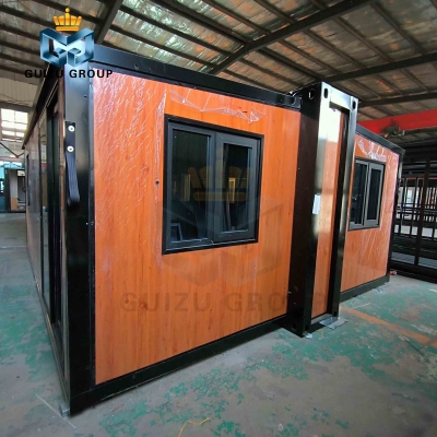 Modular Prefab  Double Wing folding expandable container house