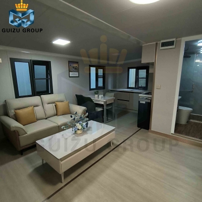 2 bedrooms living mobile Expandable Luxury Container House